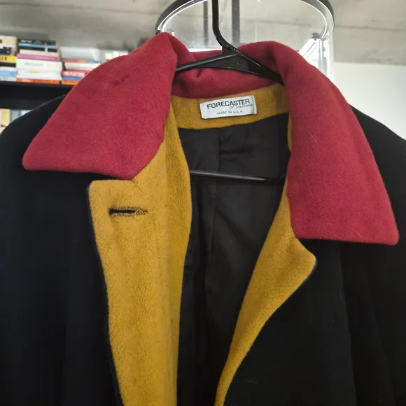 *** SOLD*** Colorful Button-Up Coat - Picture 5 of 6